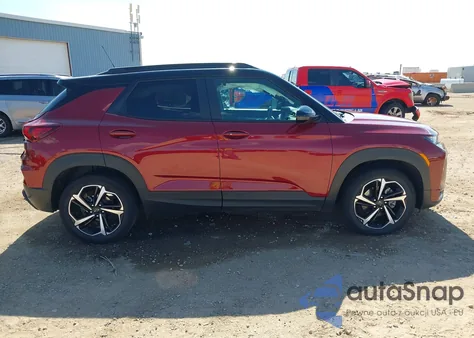 2022 Chevrolet Trailblazer Fwd Rs z USA, uszkodzony, nr VIN KL79MTSL6NB137134